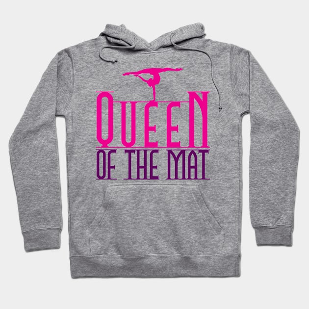 Queen Of The Mat Hoodie by redbarron